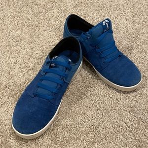 Blue Supra sneakers clean